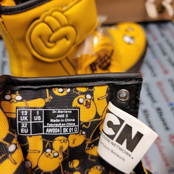 Dr. Martens / 1460 (Juniors) Adventure Time Jake / Brand New!! - Picture 13 of 14